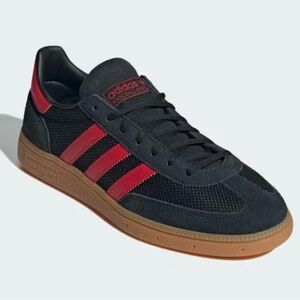adidas Black and Red Athletic Shoes